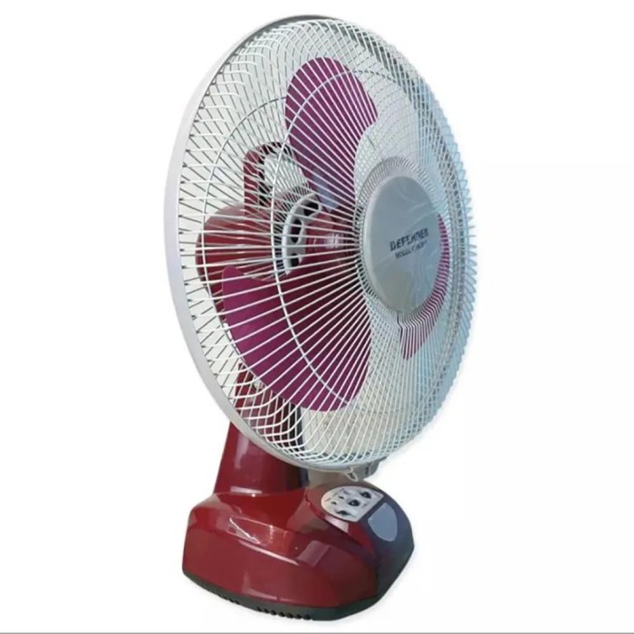 DEFENDER AP-2912 RECHARGEABLE DESKTOP FAN