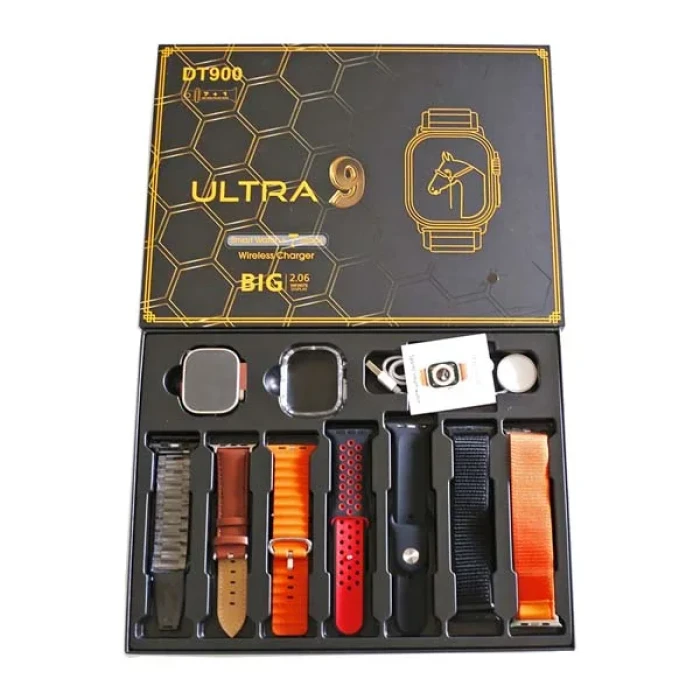 DT 900 Ultra SmartWatch With Free 7 Straps