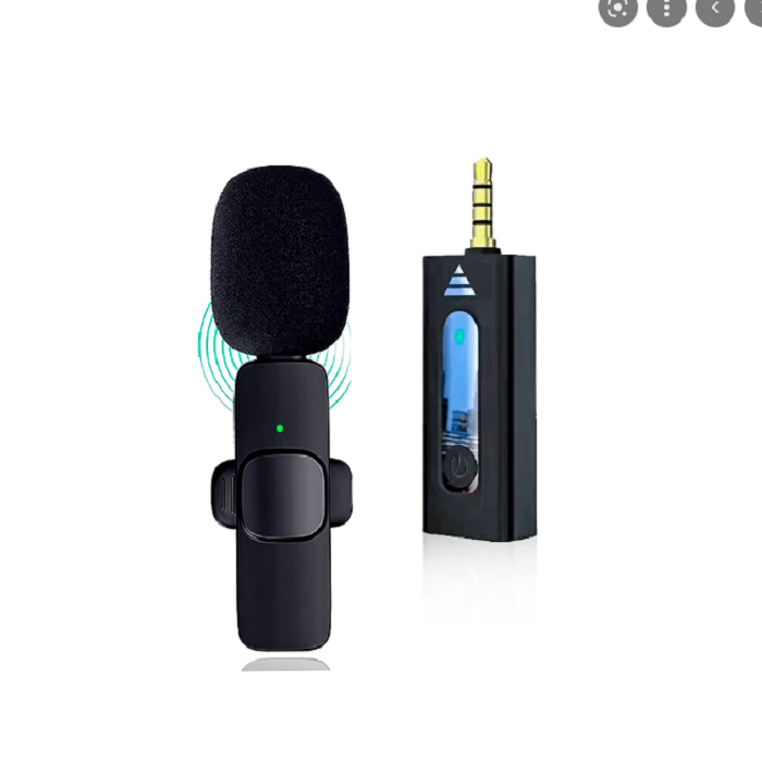 K35 Wireless single Microphone For 3.5mm Supported Devices