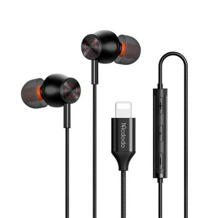 Mcdodo Micro Star Series Stereo Lightning Earphone