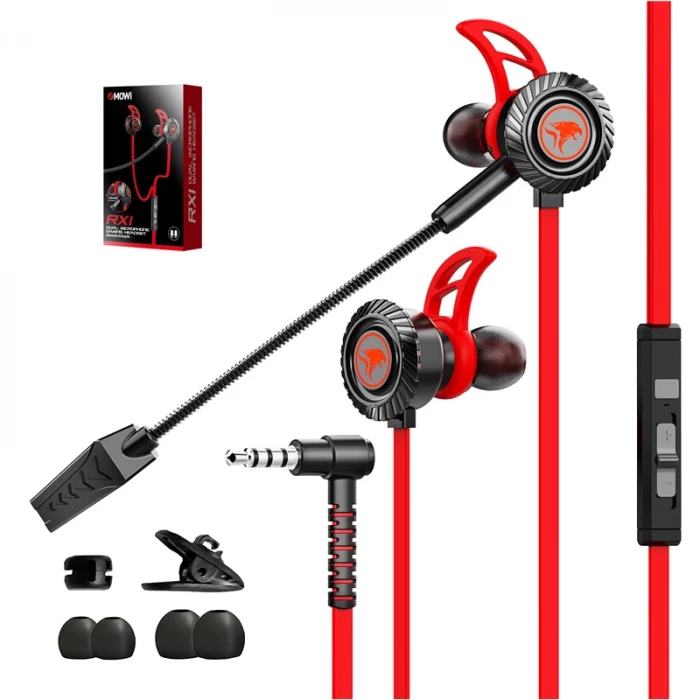 Plextone RX1 Gaming Earphone with Dual Microphone