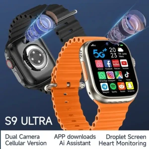 S9 ULTRA 4G Android Smartwatch | Dual Camera